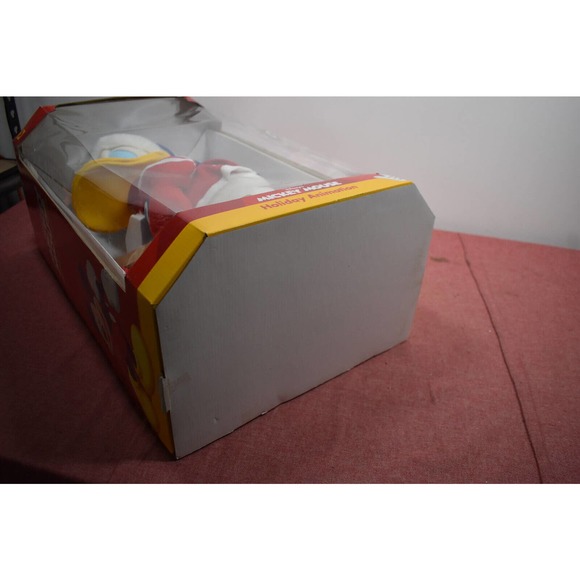 Santa's Best Disney Mickey Mouse Holiday Animation Donald Duck Hockey New In Box - Picture 12 of 13